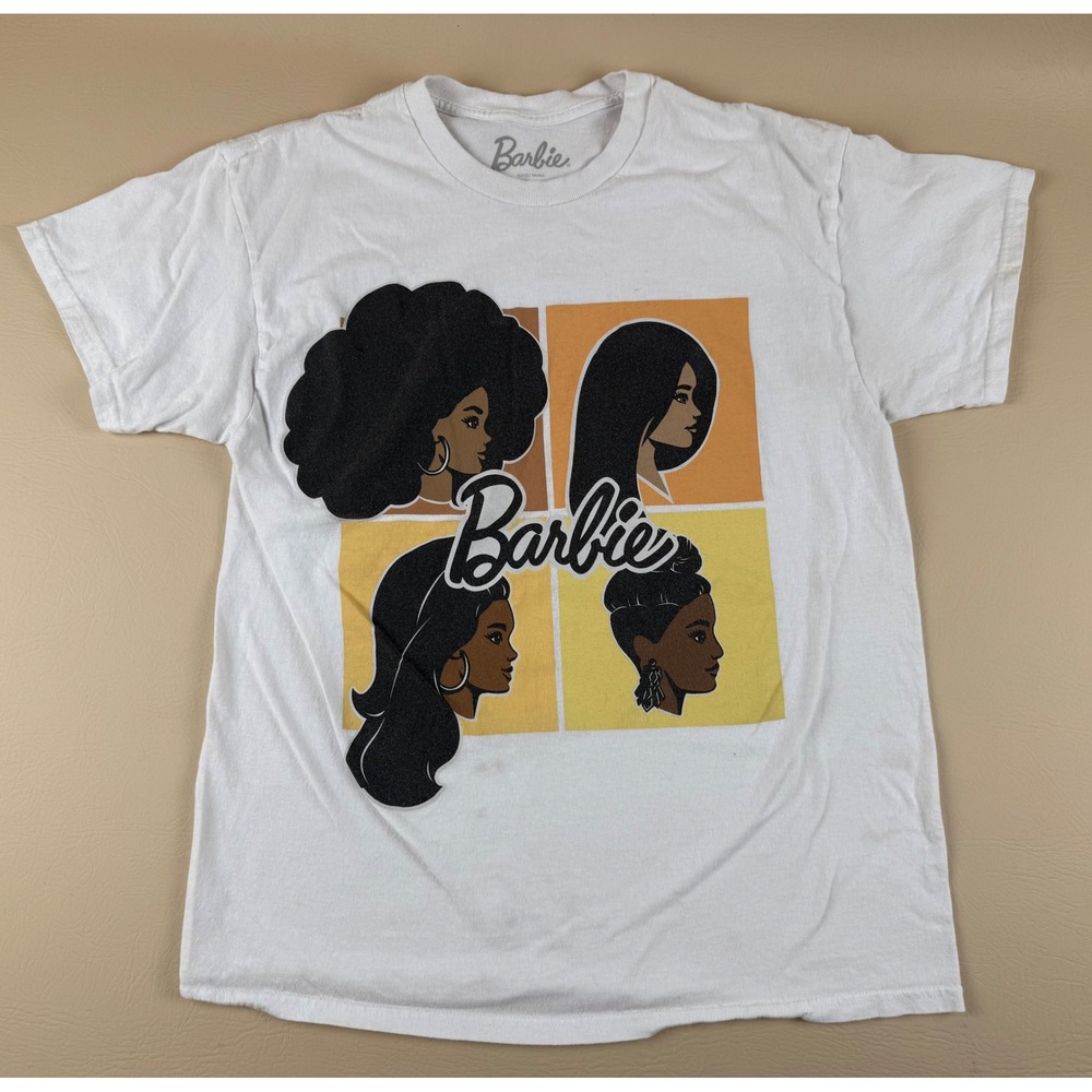 Barbiecore Graphic‎ Tee Cotton Diverse Profiles Large Barbie